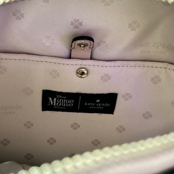 KATE SPADE NEW YORK DISNEY X MINNIE MOUSE MEDIUM BACKPACK RARE CUTE - Picture 5 of 12